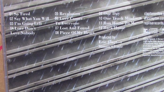 Eric Clapton - Back Home CD