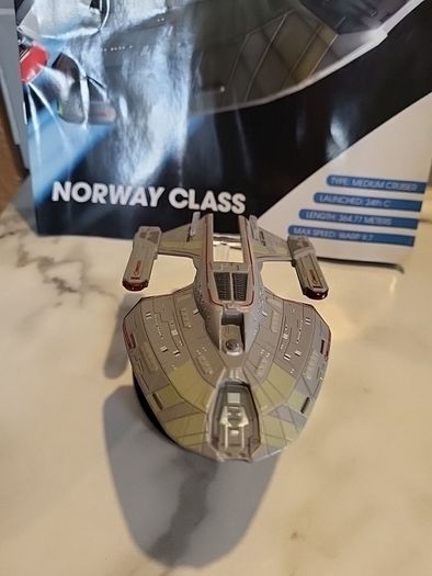 star trek eaglemoss norway class