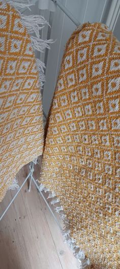 Throws mustard patterned price for all 4
