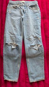 Zara ripped jeans