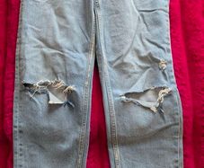 Zara ripped jeans