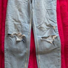 Zara ripped jeans