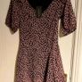 Floral Asymmetrical Hem Dress Wednesdays Girl Size XS Image 7