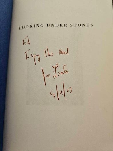 signed Joe Otoole book