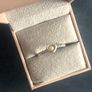 Sterling silver HHN designer pearl ring Image 8