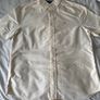 Tommy Hilfiger Cream yellow Oxford Shirt  L Image 5