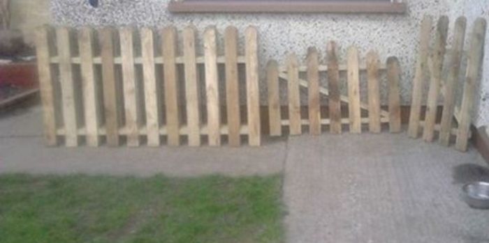 Picket Style Fence Panels