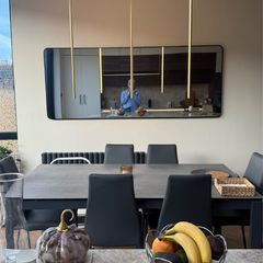 LED drop pendant light x 3