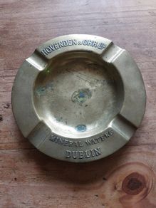 Hovenden & Orr Ltd brass ash tray Dublin