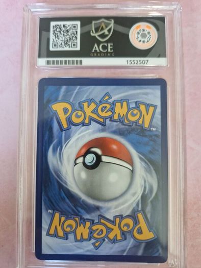 Pikachu EX Ace graded 8