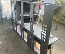 van shelves