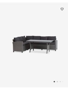Corner garden furniture