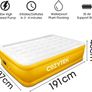 NEW SALE | Premium Blow up Inflatable Double Air Bed Mattress with Built in Pump 191 x 137 x 46cm and Storage Bag Included Image 5