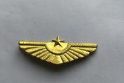 Rare North Korean Air Force Cap Badge