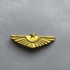 Rare North Korean Air Force Cap Badge