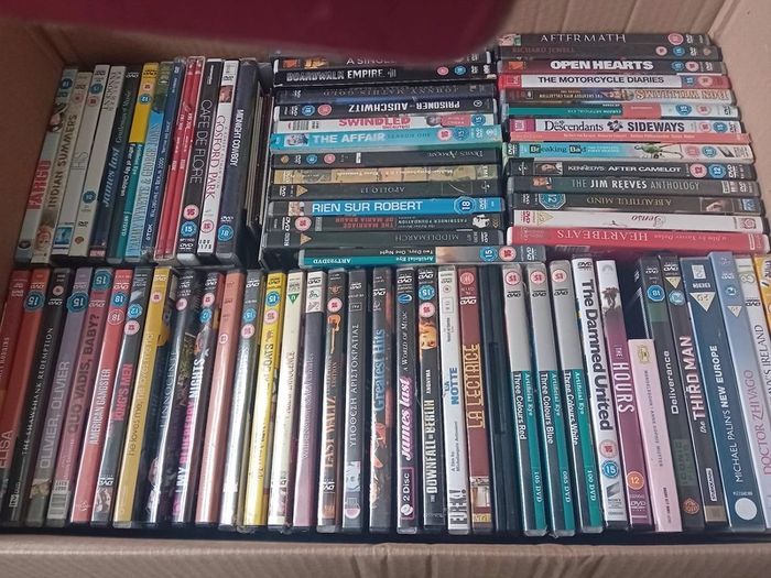Bulk box sets and individual DVDs