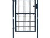 Fence Gate Steel 103x250 cm Anthracite