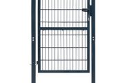 Fence Gate Steel 103x250 cm Anthracite