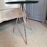 Habitat small glass table Image 4