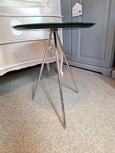 Habitat small glass table