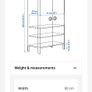 Ikea Busunge Wardrobe and Chest of drawers Image 6