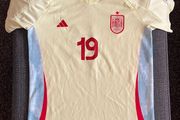 Kids 2024 Lamine Yamal Spain Away Kit