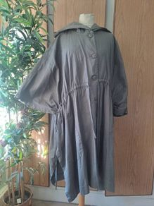Designer Luukaa kaki parka jacket