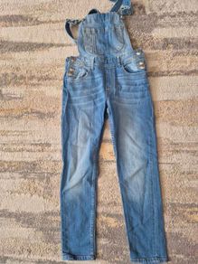 HM dungarees, size 8-9y