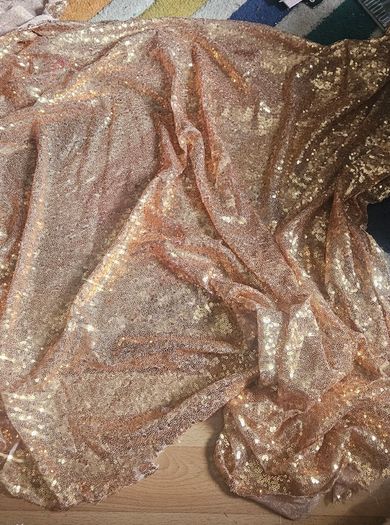 Large Fabric Bundle: Satin, Sequins, Tulle, IKEA Designer & Furnishing Fabrics
