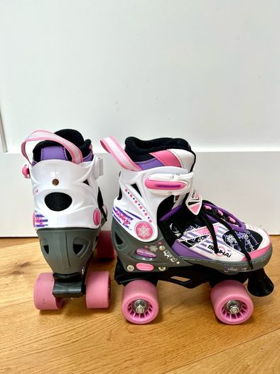 Adjustable roller skates size 33-36