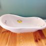 BRAND NEW baby bath , baby pink in colour Image 2