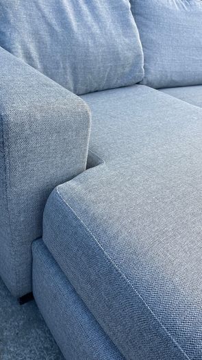 Grey Corner L sofa/couch