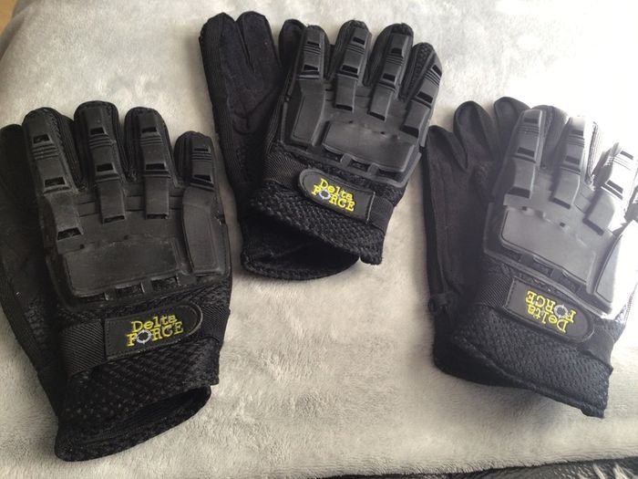 Paintball Gloves 3 pairs for 5euro