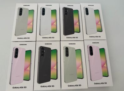 Samsung A56,5G 8GB RAM 256GB Brand New Sealed 1 year Samsung Warranty Free Screen Protector and Phone Cover RECEIPT