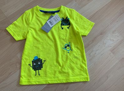 New monster baby boy short sleeve t shirt 1.5-2 years
