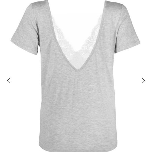 Sinead Keary The Sophie Lace Back Detail T-shirt