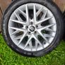Genuine VAG Seat 16" Alloys. 5x100 Fitment Great Tyres Image 2