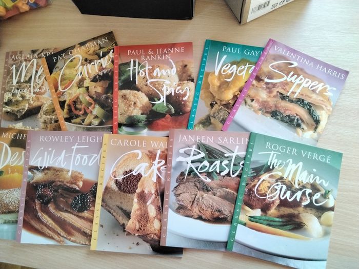 The Master Chefs cookbook box set (12 books)