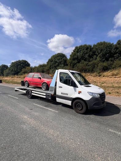 Recovery towing service