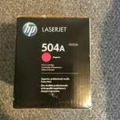 HP 504A Magenta LaserJet Toner Cartridge CE253A