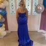 Royal blue debs dress Image 6