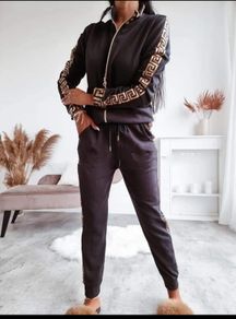 New! Tracksuit Set Greek Style Lampas