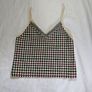 Zara Houndtooth Cami Top Image 3