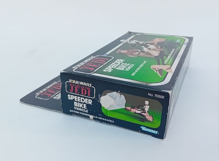 Vintage Stsr Wars Speeder Bike & Box