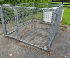 Heavy Duty Galvanised Dog enclosure