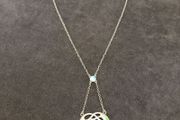 Charles Horner Art Nouveau style silver and enamel pendant