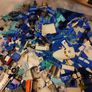 Loose Lego City Police Sets and Pieces White and Blue Lego Image 4