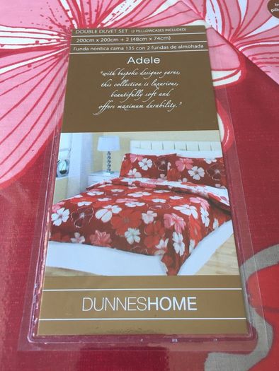 Reversible double duvet set