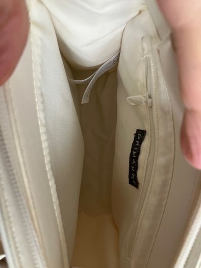 New white and gold bag bnwt