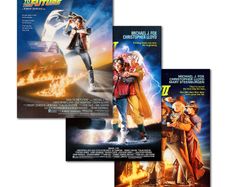 Back To The Future Trilogy - A3 Posters